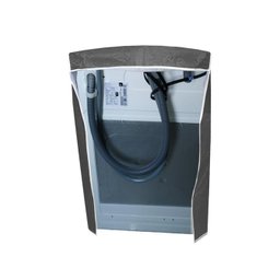 Capa para Maquina de Lavar Brastemp 11, 11.5 e 12kg Cinza - 2