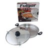 Frigideira Forma de Pizza 28cm Polida para Fogão - Fulgor - 4