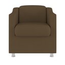 Ver imagem 4 de Kit 08 Poltronas Tilla Consultório Recepção Sala Suede Cor:marrom