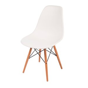 Cadeira para Cozinha Sala de Jantar Quarto Charles Eames Eiffel 130ppp Branca