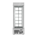 Ver imagem 2 de Expositor de Carnes Giratório Ilha Gelopar GEVG075 6 Prateleiras 6 Portas Branco 220V