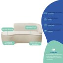 Ver imagem 6 de Kit Divã Recamier Orgânico Marrocos 180cm Lado Esquerdo e 1 Poltronas Amore Bouclé Bege