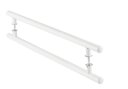 Ver imagem 1 de Puxador alumínio tubular redondo para portas 30x40cm branco