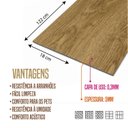 Ver imagem 5 de Piso Vinílico Clicado Régua 122x18cm 3mm