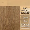 Ver imagem 3 de Piso Vinílico Clicado Régua 122x18cm 3mm