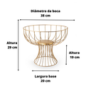Ver imagem 3 de Fruteira Armazenamento de Frustas Estilo Modernos e Elegante