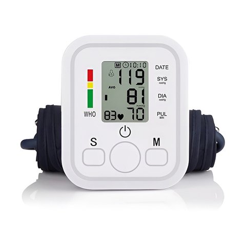 Medidor de Pressão Arterial Portátil Automático para Braço