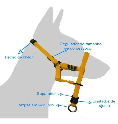 Ver imagem 4 de Coleira Cabresto Amorosso Halti: Xg