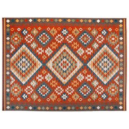 Tapete Sisal Aurora 06 Vermelho - 2,50 X 3,00 - Edantex - 1