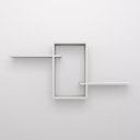 Ver imagem 5 de Nicho Decorativo com Prateleiras 66 X 9 X 30,5cm Nb 66931:branco