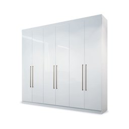 Guarda Roupa Santos Andirá Imaginare 6 Portas e 4 Gavetas Branco - 1