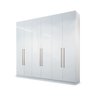 Guarda Roupa Santos Andirá Imaginare 6 Portas e 4 Gavetas Branco - 1