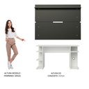 Ver imagem 7 de Mesa para Computador Gamer e Painel Tv Madesa - Branco/preto