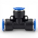 Ver imagem 4 de Conexão União Emenda em "t" 10mm Pu Pneumática Engate Rápido - 10 Peças