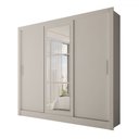 Ver imagem 3 de Guarda-roupa Casal Sophia 3 Portas 3 Gavetas com Espelho - Pm