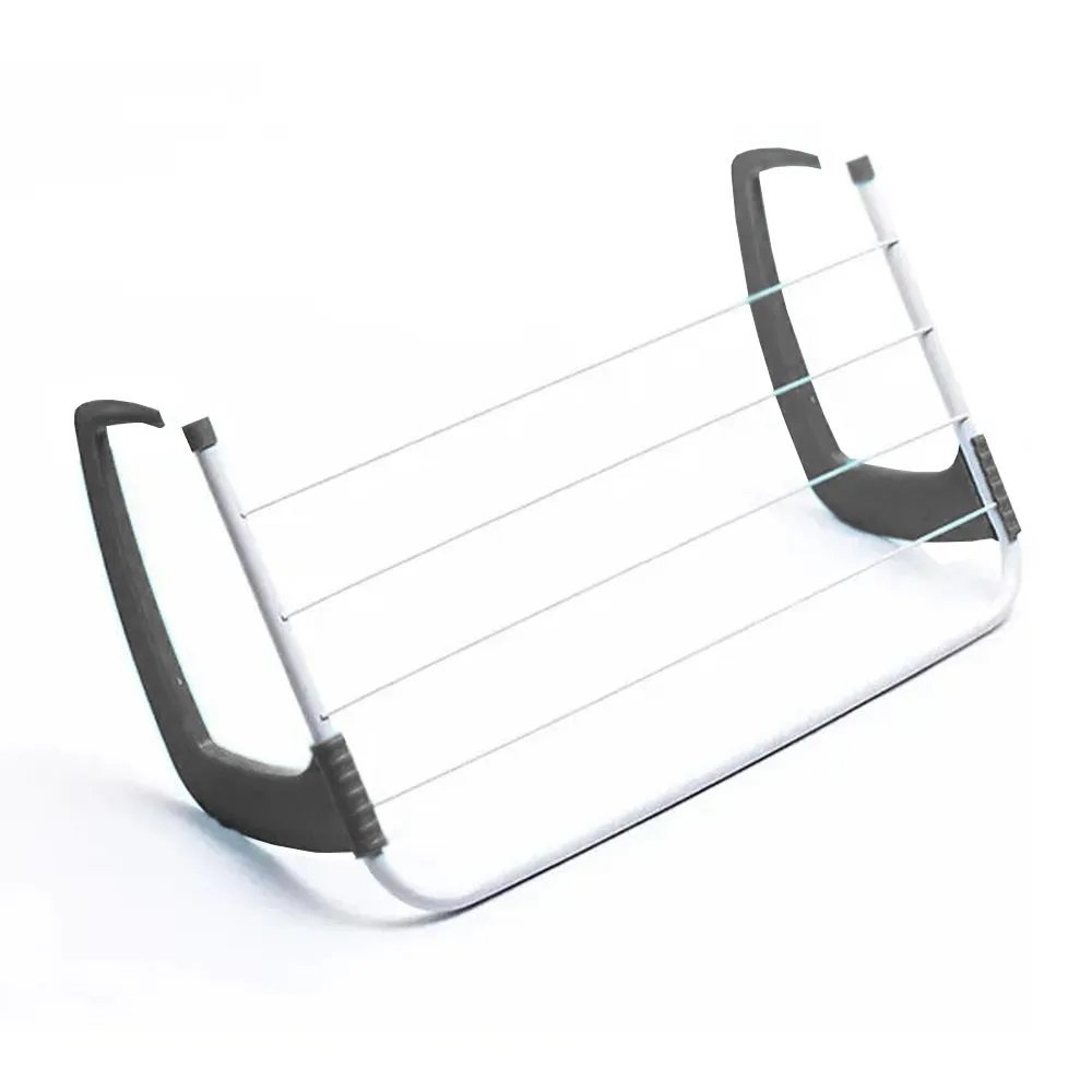 Mini Varal Portátil Secador de Roupas Janelas Varanda Porta Box Banheiro Lavanderia - 6