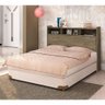 Cabeceira Quarto Melissa Queen 160 Cm Noce Noce - 1