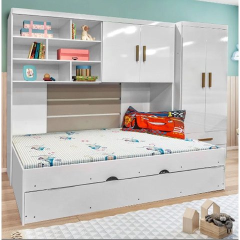 Quarto Infantil Chiara 4 Peças. Phoenix Moveis