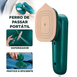 Ferro de Passar Portátil Viagem a Vapor Bivolt 110/220v - 5