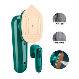 Ferro de Passar Portátil Viagem a Vapor Bivolt 110/220v - 6
