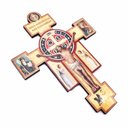 Ver imagem 2 de Crucifixo Cruz Medalha de São Bento Húngaro Linha Premium 22 cm