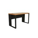 Ver imagem 3 de Mesa Escrivaninha Industrial 90cm X 60cm Pés Metal F5 Office