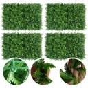 Ver imagem 3 de 22 Placas Artificiais Samambaia Realista para Parede Verde, Fachada e Hall de Entrada Fácil Instalaç