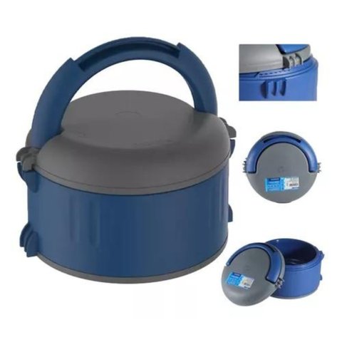 Marmita Térmica Plus com Alça 1,5l sem Divisória Soprano