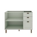 Ver imagem 4 de Balcão Para Cozinha 2 Portas 3 Gavetas Provençais sem Tampo Iluminata 