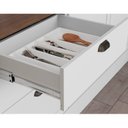 Ver imagem 5 de Balcão para Cozinha 2 Portas 3 Gavetas Provençal sem Tampo Iluminata Branco/Fosco