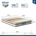 Ver imagem 4 de Colchão de Molas Ensacadas Double Face Pillow Euro Alfa Probel Queen 158cm