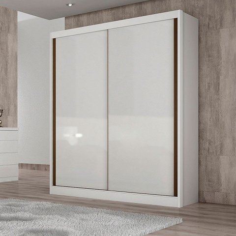 Guarda Roupa Istambul 2 Portas 3 Gavetas Clic Móveis