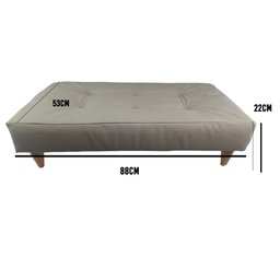 Cama Caminha Luxo Pet Cachorro Gato Caes Sofa Almofada Travesseiro Confortavel Premium - 4