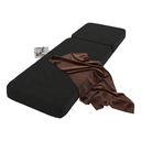 Ver imagem 7 de Puff Solteiro Multiuso 4x1 Portátil Colchonete Colchão Poltrona Puff Dobrável Prático