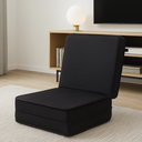 Ver imagem 3 de Puff Solteiro Multiuso 4x1 Portátil Colchonete Colchão Poltrona Puff Dobrável Prático