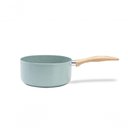 Ver imagem 2 de Jogo de Panelas Antiaderentes 6 Peças Indução Ceramic Life Botanika Brinox - Verde Verde