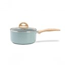 Ver imagem 3 de Jogo de Panelas Antiaderentes 6 Peças Indução Ceramic Life Botanika Brinox - Verde Verde