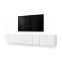 Ver imagem 2 de Rack para TV até 75 Polegadas com 8 Portas Suspenso 247cm Multimóveis MP1911 Branco