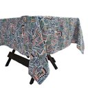 Ver imagem 3 de Toalha Mesa Oxford Estampado 1,50x1,50 4 Lugares Floral