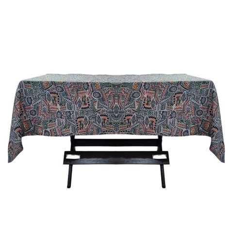 Toalha Mesa Oxford Estampado 1,50x1,50 4 Lugares Floral