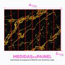 Ver imagem 5 de Papel de Parede Painel 3D Mármore preto Fio Ouro 4M Revestimento Pedra Requinte Auto Colante