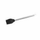 Ver imagem 1 de Jogo 2 Pincéis Silicone Cabo Inox Preto 25,5 Cm Mimo