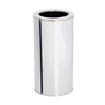 Lixeira em Aço Inox 50l Aro Redonda - 1