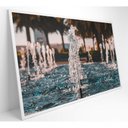 Ver mais imagens de Quadro Fonte De água 90x60 Cm Vidro Impresso