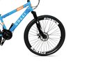 Ver imagem 2 de Bicicleta Colli Mônaco Aro 26 Disco 21 V Rapid Fire Cor Vermelho Tamanho do Quadro 13,5 Azul