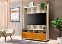 Ver imagem 4 de Estante Home Estilos Tv até 55 Pol 2 Pt -ripado -carmolar:off-white/nature