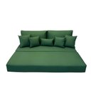 Ver imagem 2 de Futon Smooth Duplo Verde 333 + Acessorios