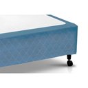 Ver imagem 3 de Cama Box c/Auxiliar Casal Castor Poli Blue 138x188x27