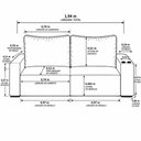 Ver imagem 4 de Sofá Modular 3 Lugares com Porta Copos 100% Espuma Balaqui Cor:Verde