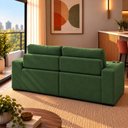 Ver imagem 3 de Sofá Modular 3 Lugares com Porta Copos 100% Espuma Balaqui Cor:Verde